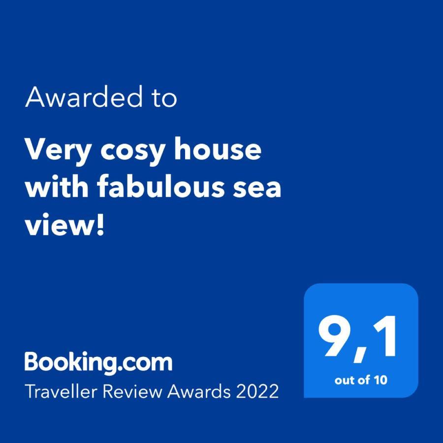 Very Cosy House With Fabulous Sea View! Pietra Ligure Buitenkant foto